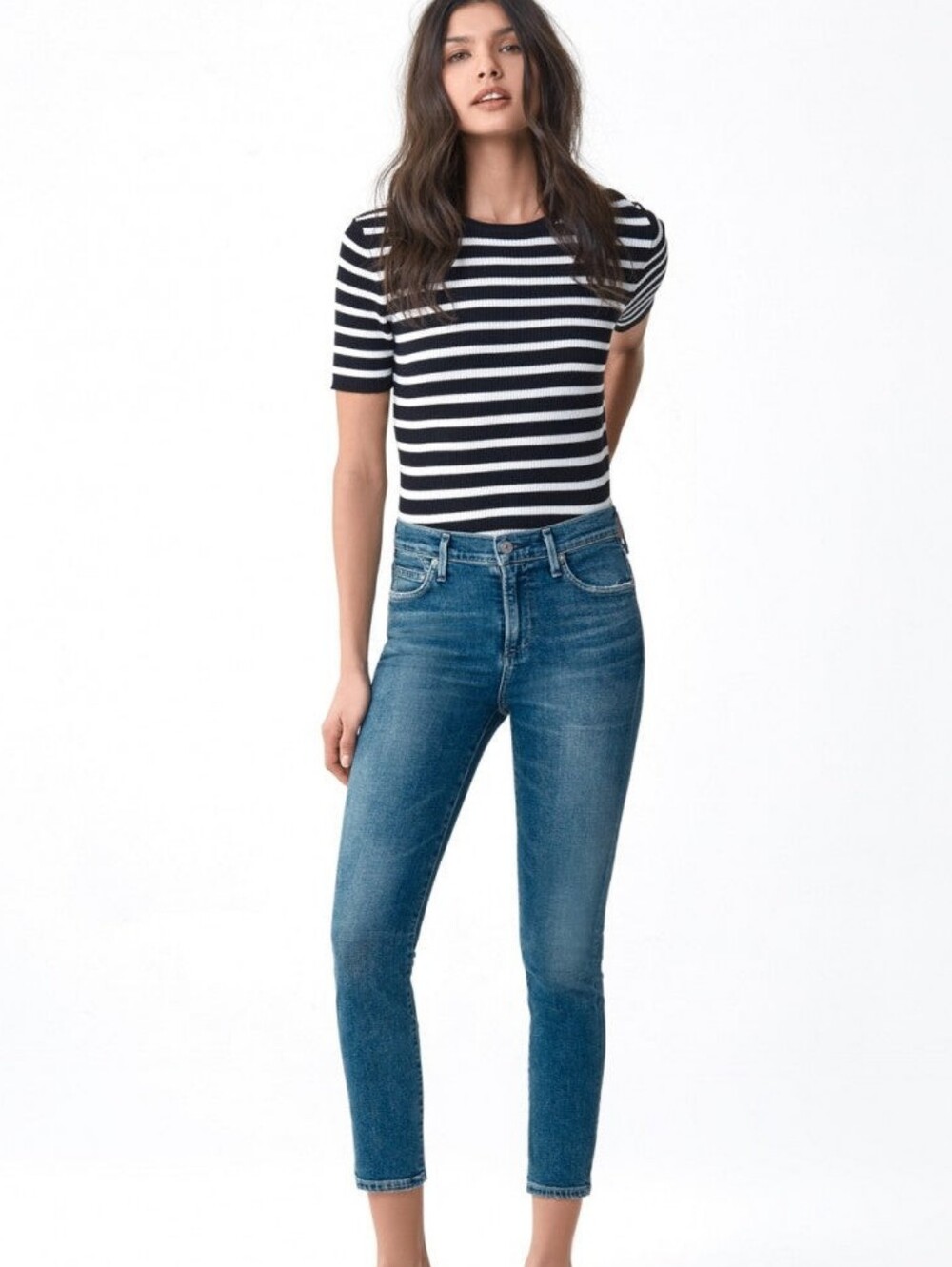 Citizens of Humanity Rocket Crop High-Rise Skinny Jeans – Size 27